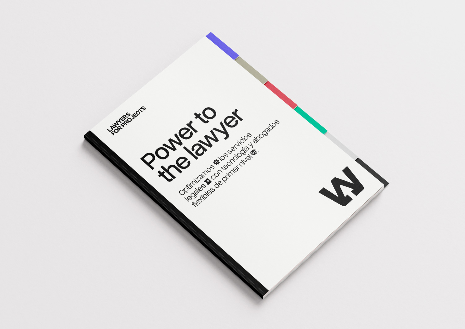 Diseño editorial Sales Folder business
